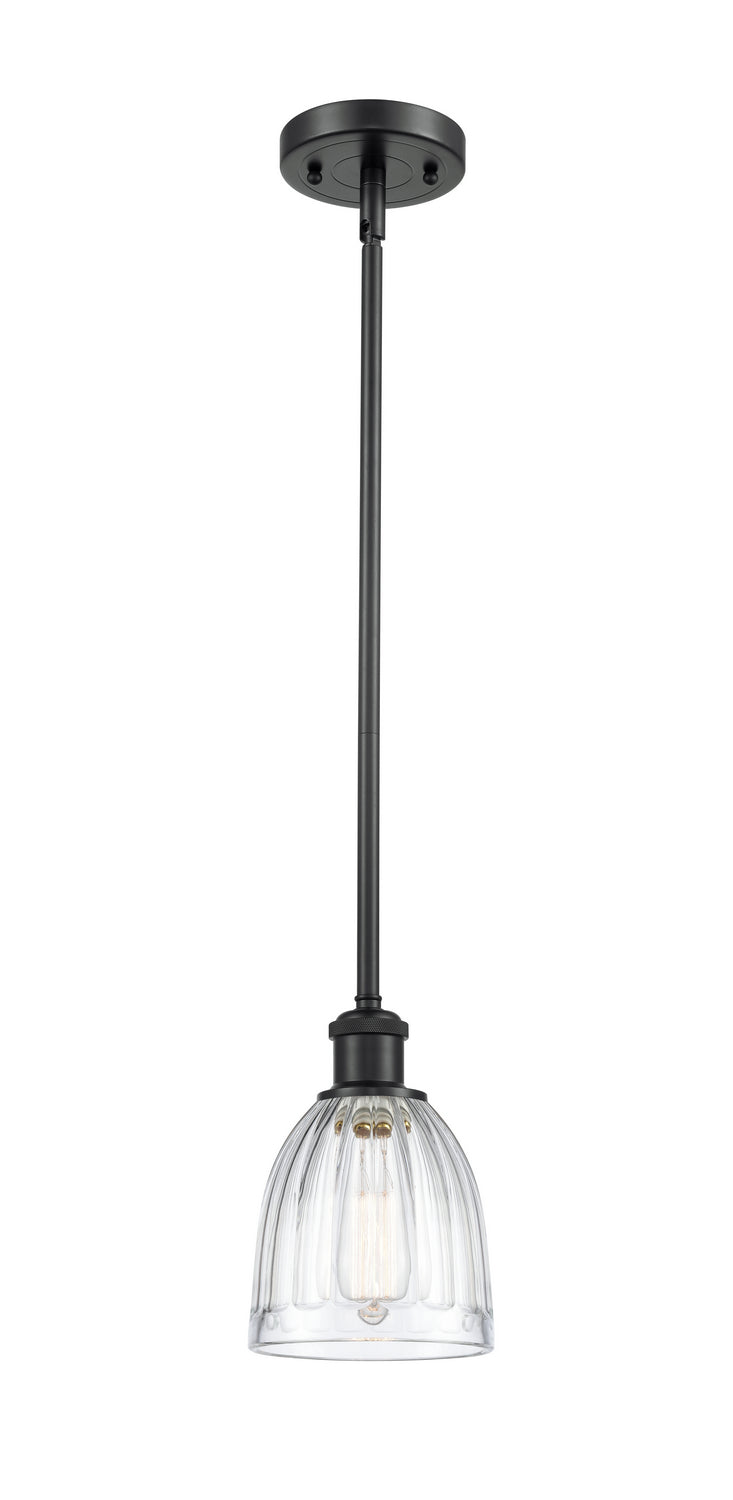 Innovations 516-1S-BK-G442 One Light Mini Pendant, Matte Black