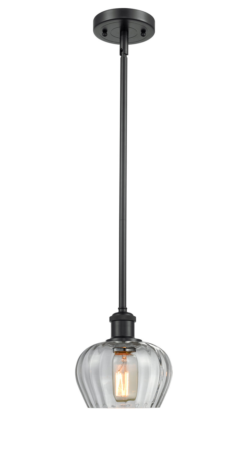 Innovations 516-1S-BK-G92 One Light Mini Pendant, Matte Black