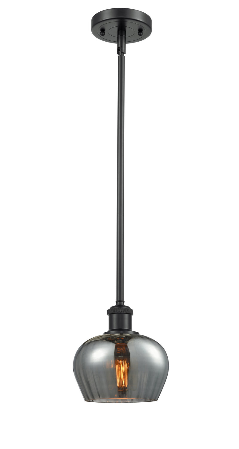Innovations 516-1S-BK-G93 One Light Mini Pendant, Matte Black