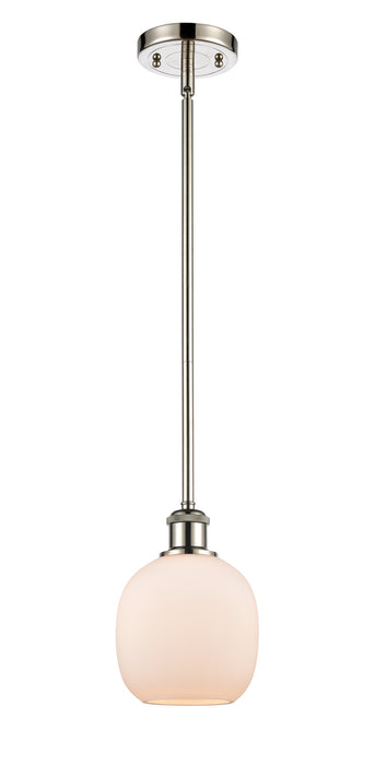 Innovations 516-1S-PN-G101 One Light Mini Pendant, Polished Nickel