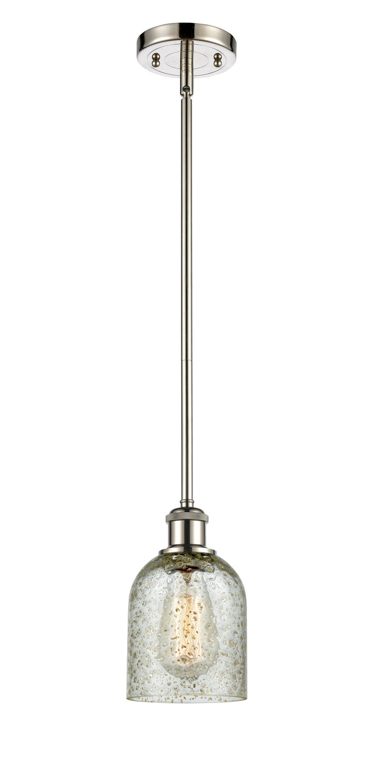 Innovations 516-1S-PN-G259 One Light Mini Pendant, Polished Nickel