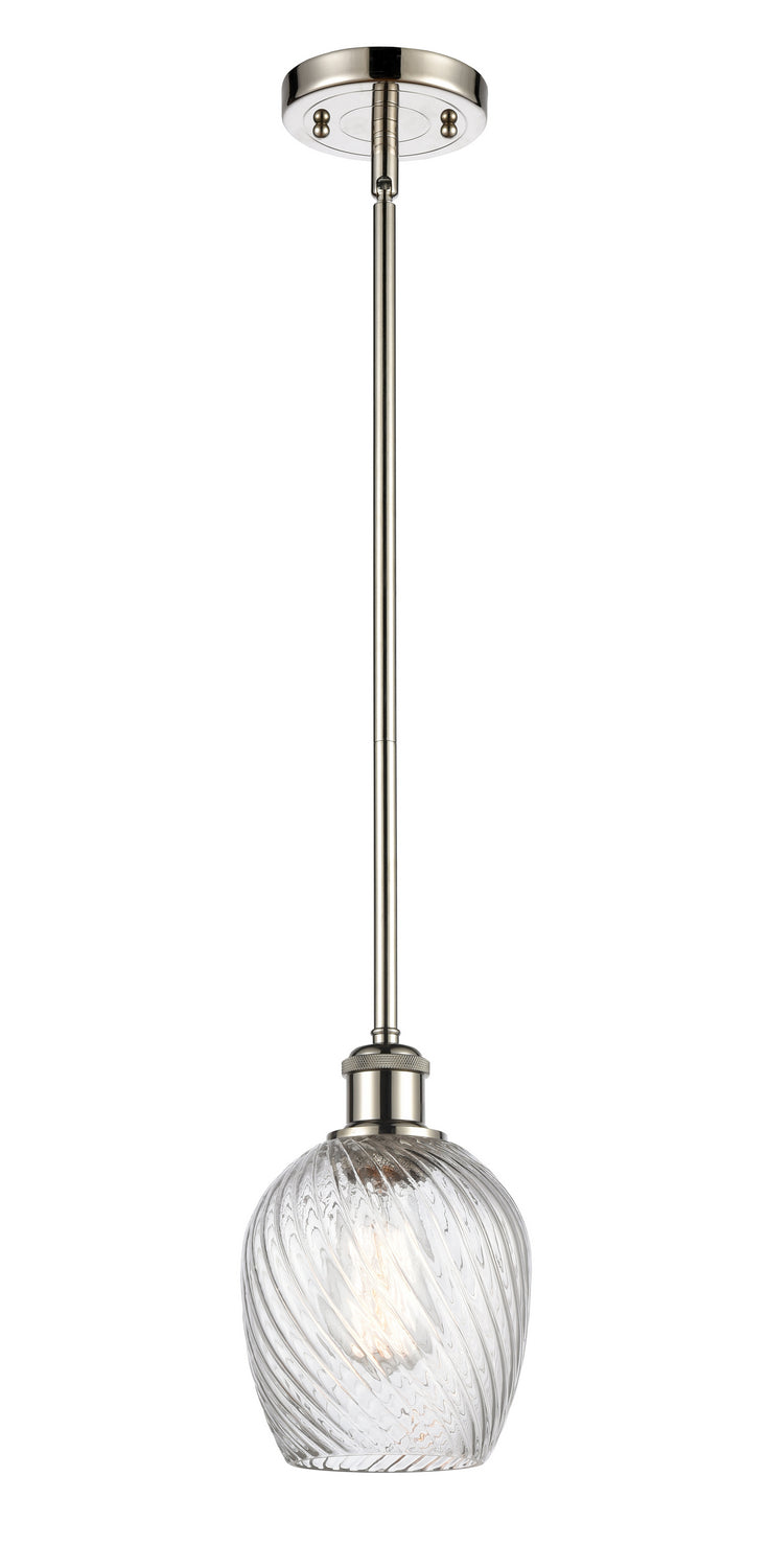 Innovations 516-1S-PN-G292 One Light Mini Pendant, Polished Nickel