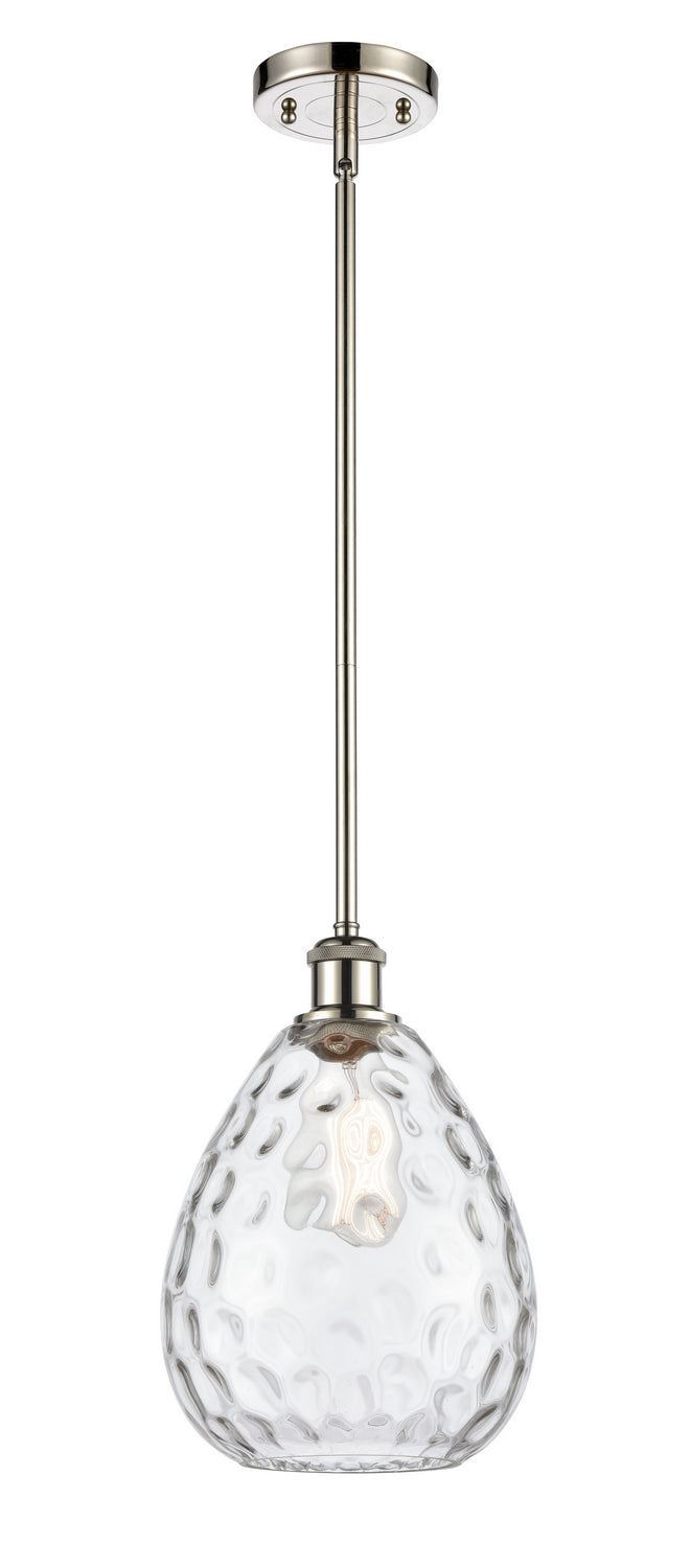 Innovations 516-1S-PN-G372 One Light Mini Pendant, Polished Nickel