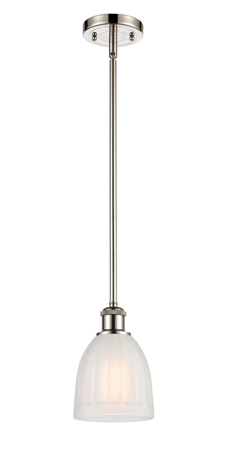 Innovations 516-1S-PN-G441 One Light Mini Pendant, Polished Nickel