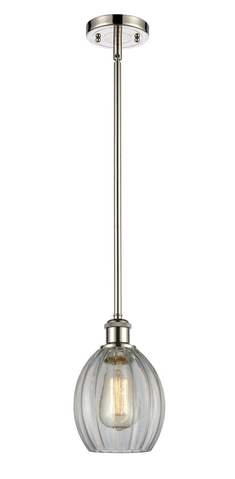 Innovations 516-1S-PN-G82 One Light Mini Pendant, Polished Nickel