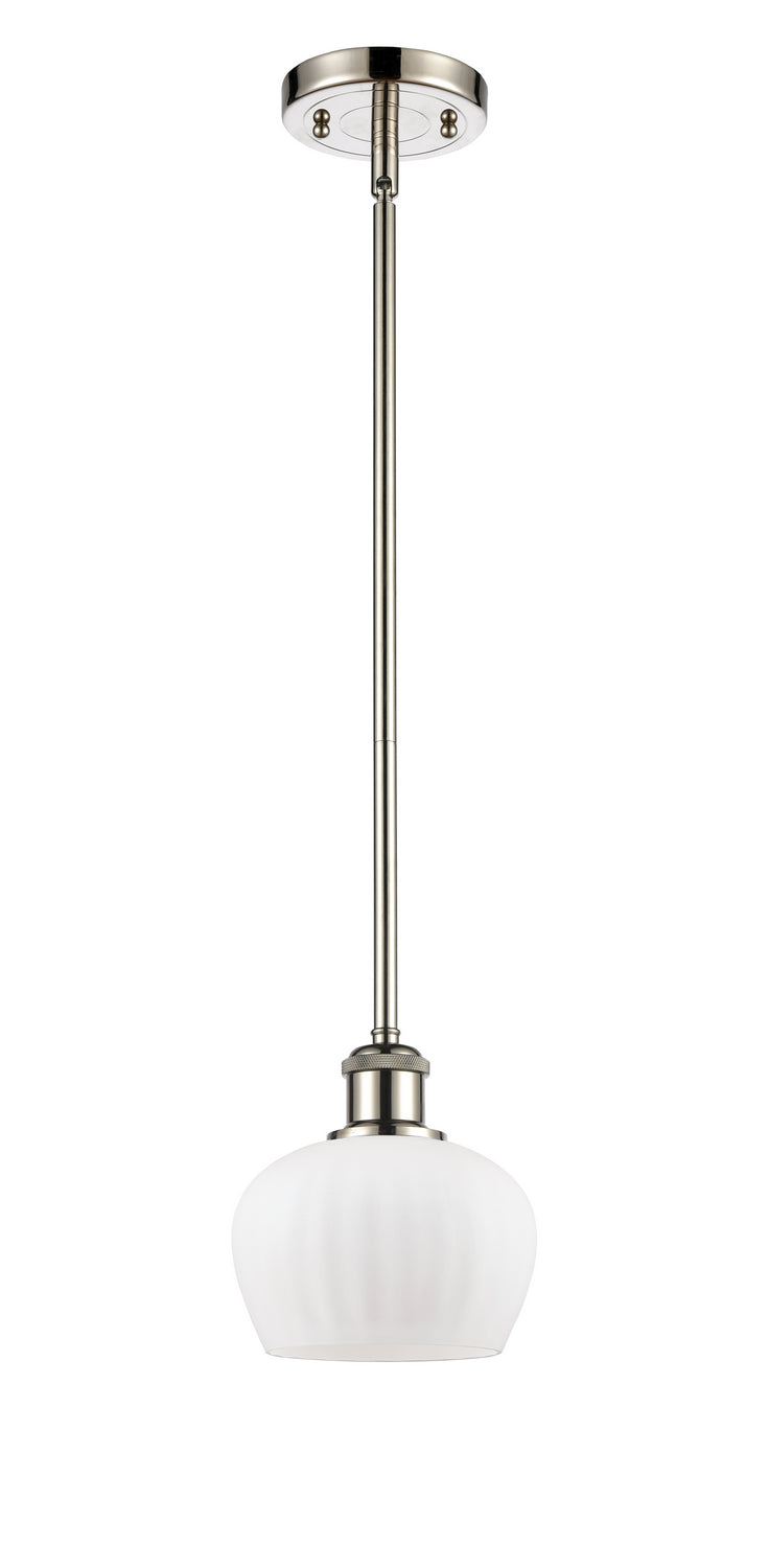 Innovations 516-1S-PN-G91 One Light Mini Pendant, Polished Nickel