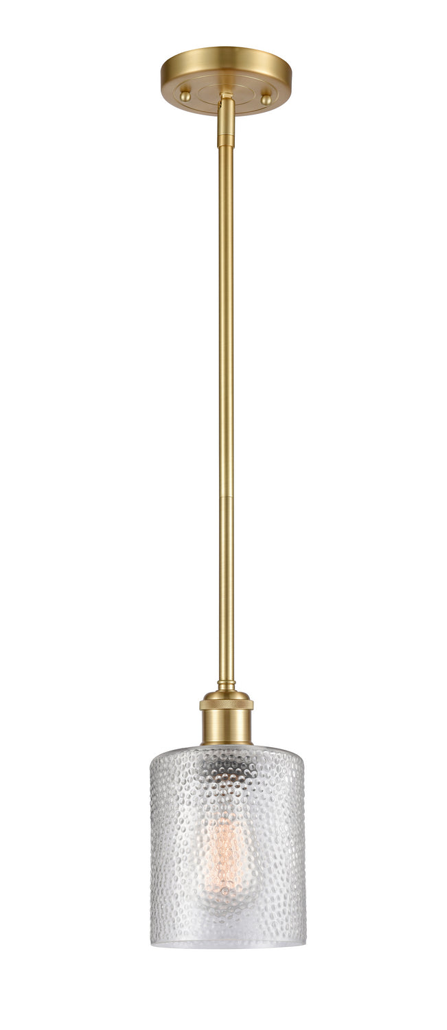 Innovations 516-1S-SG-G112 One Light Mini Pendant, Satin Gold
