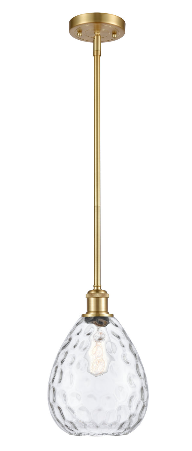 Innovations 516-1S-SG-G372 One Light Mini Pendant, Satin Gold