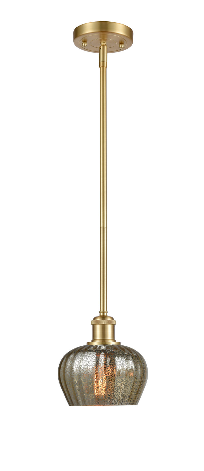 Innovations 516-1S-SG-G96 One Light Mini Pendant, Satin Gold