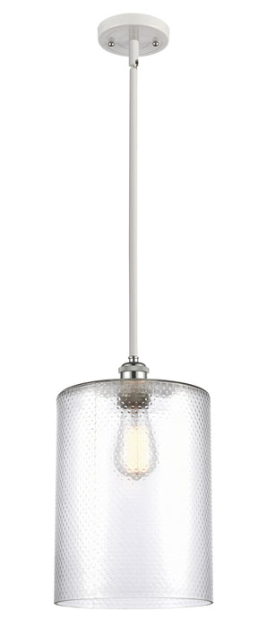 Innovations 516-1S-WPC-G112-L One Light Mini Pendant, White Polished Chrome