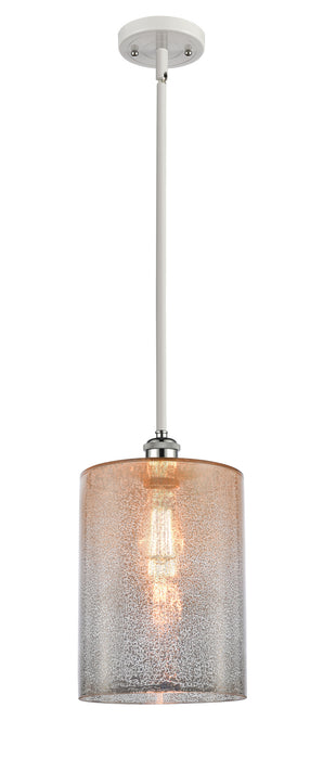 Innovations 516-1S-WPC-G116-L One Light Mini Pendant, White Polished Chrome