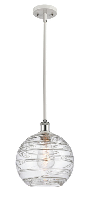 Innovations 516-1S-WPC-G1213-10 One Light Mini Pendant, White Polished Chrome