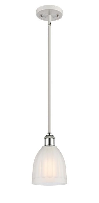 Innovations 516-1S-WPC-G441 One Light Mini Pendant, White Polished Chrome