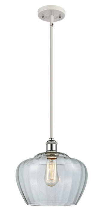 Innovations 516-1S-WPC-G92-L One Light Mini Pendant, White Polished Chrome