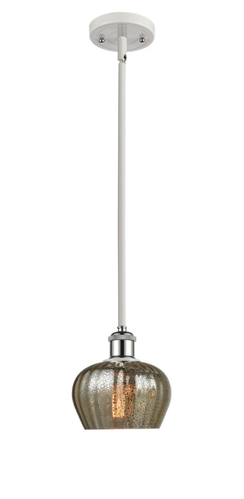 Innovations 516-1S-WPC-G96 One Light Mini Pendant, White Polished Chrome