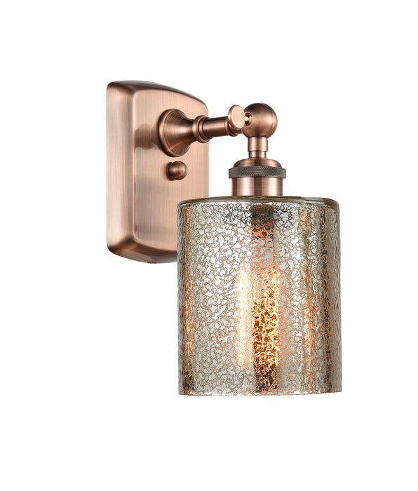 Innovations 516-1W-AC-G116 One Light Wall Sconce, Antique Copper