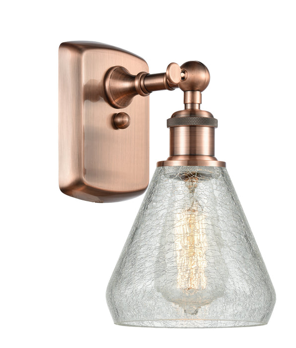 Innovations 516-1W-AC-G275 One Light Wall Sconce, Antique Copper
