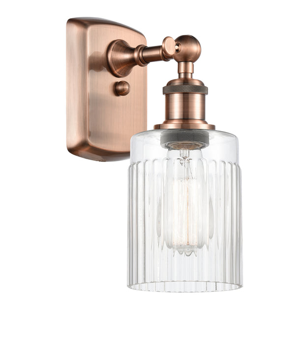 Innovations 516-1W-AC-G342 One Light Wall Sconce, Antique Copper