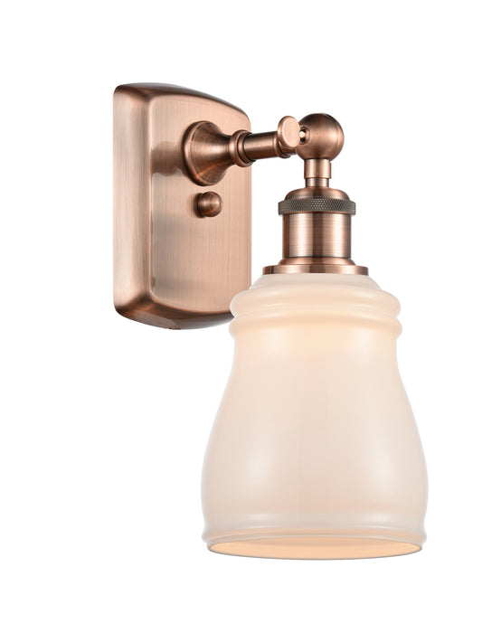 Innovations 516-1W-AC-G391 One Light Wall Sconce, Antique Copper