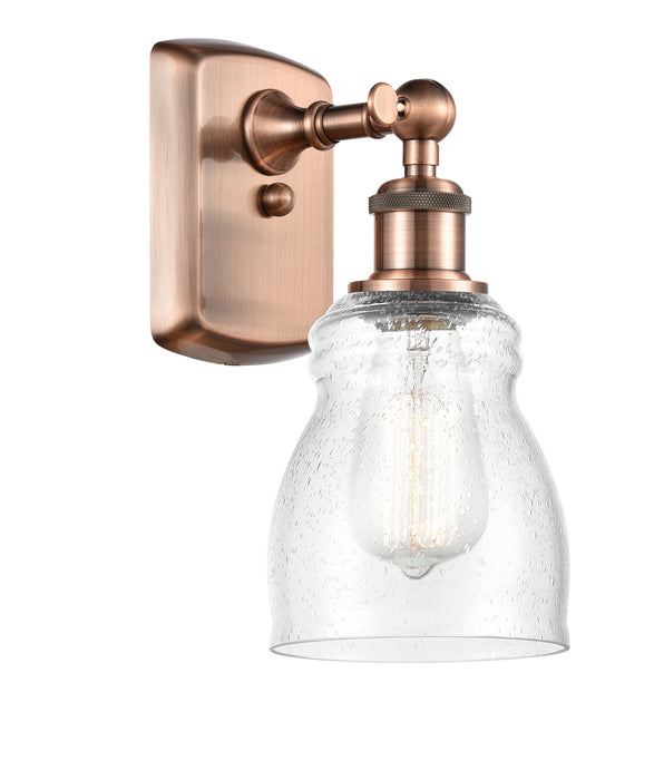 Innovations 516-1W-AC-G394 One Light Wall Sconce, Antique Copper