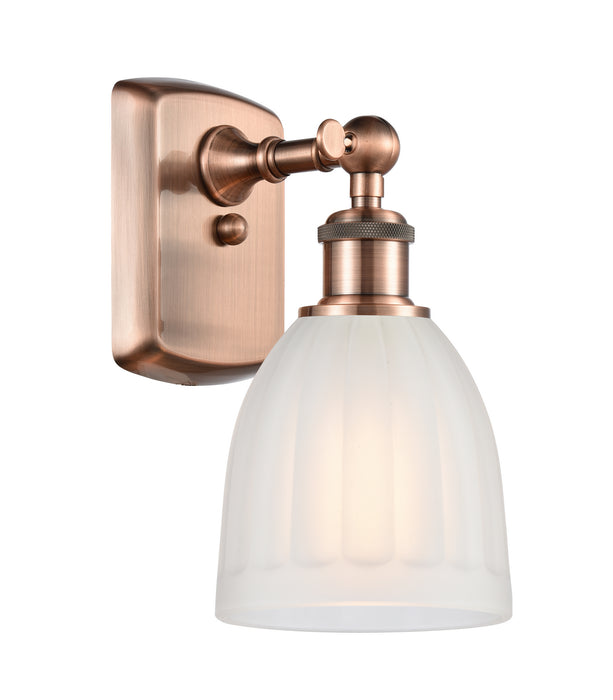 Innovations 516-1W-AC-G441 One Light Wall Sconce, Antique Copper
