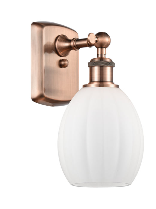 Innovations 516-1W-AC-G81 One Light Wall Sconce, Antique Copper