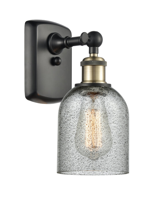 Innovations 516-1W-BAB-G257 One Light Wall Sconce, Black Antique Brass