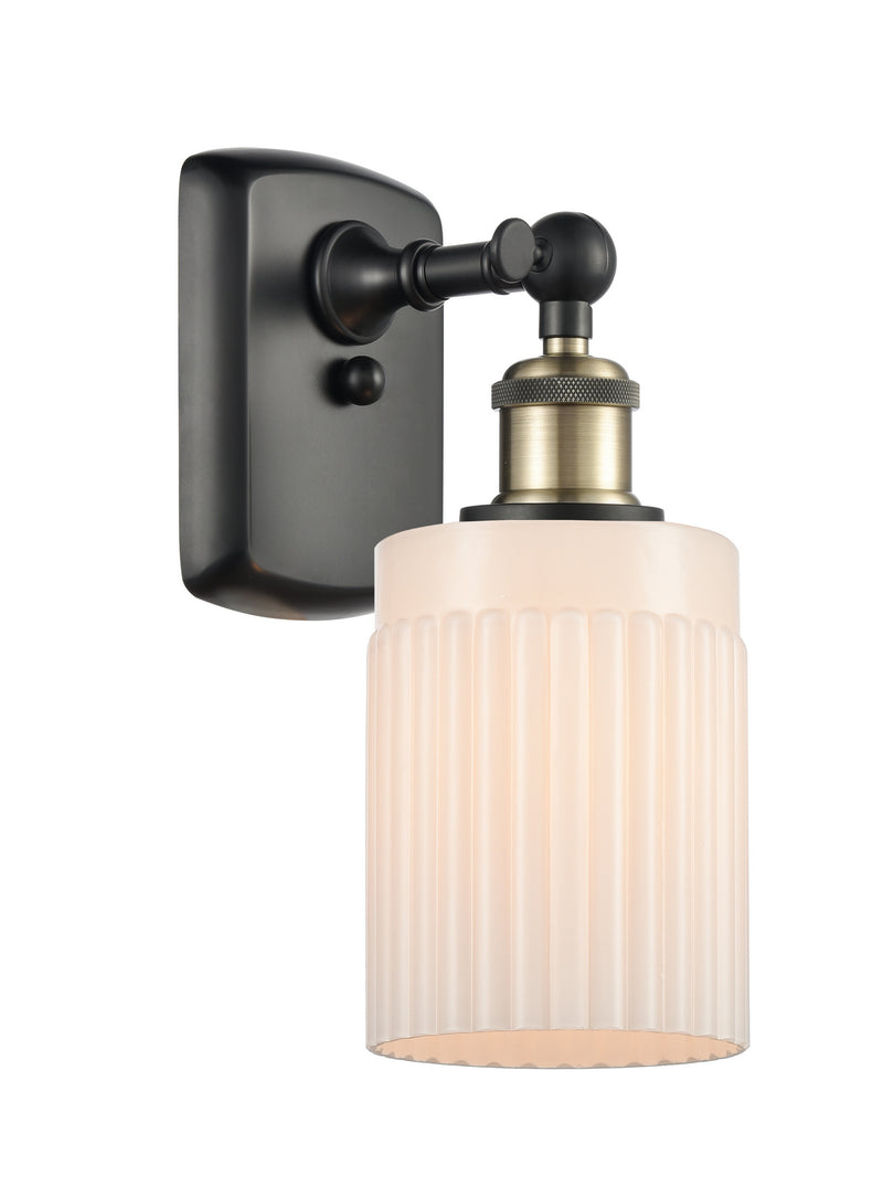 Innovations 516-1W-BAB-G341 One Light Wall Sconce, Black Antique Brass