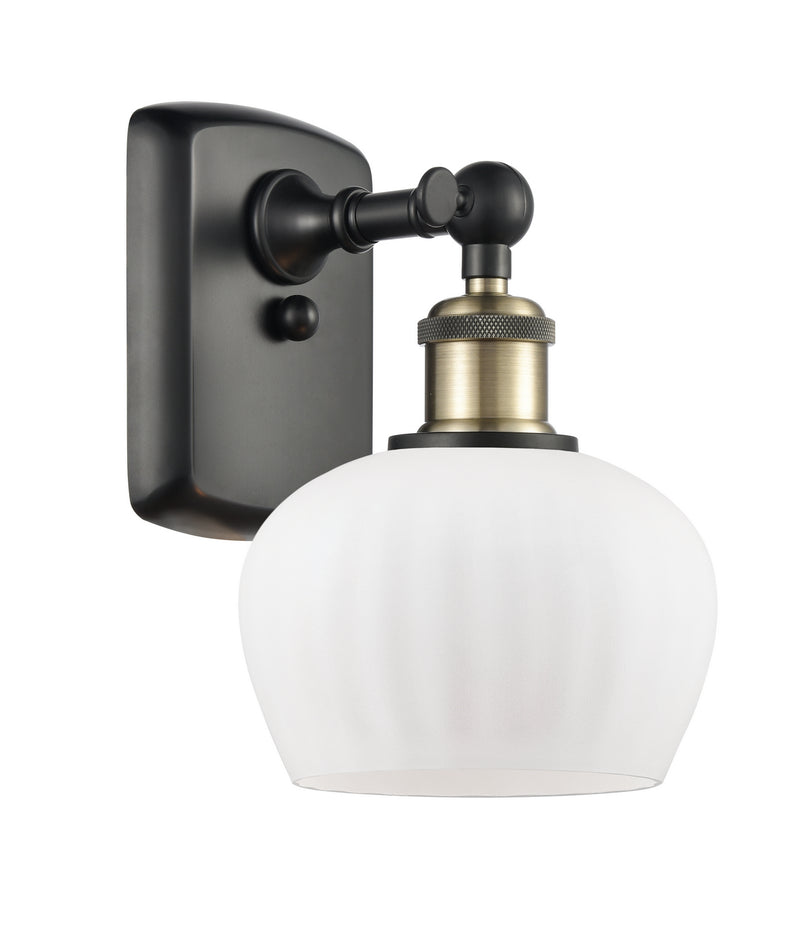 Innovations 516-1W-BAB-G91 One Light Wall Sconce, Black Antique Brass