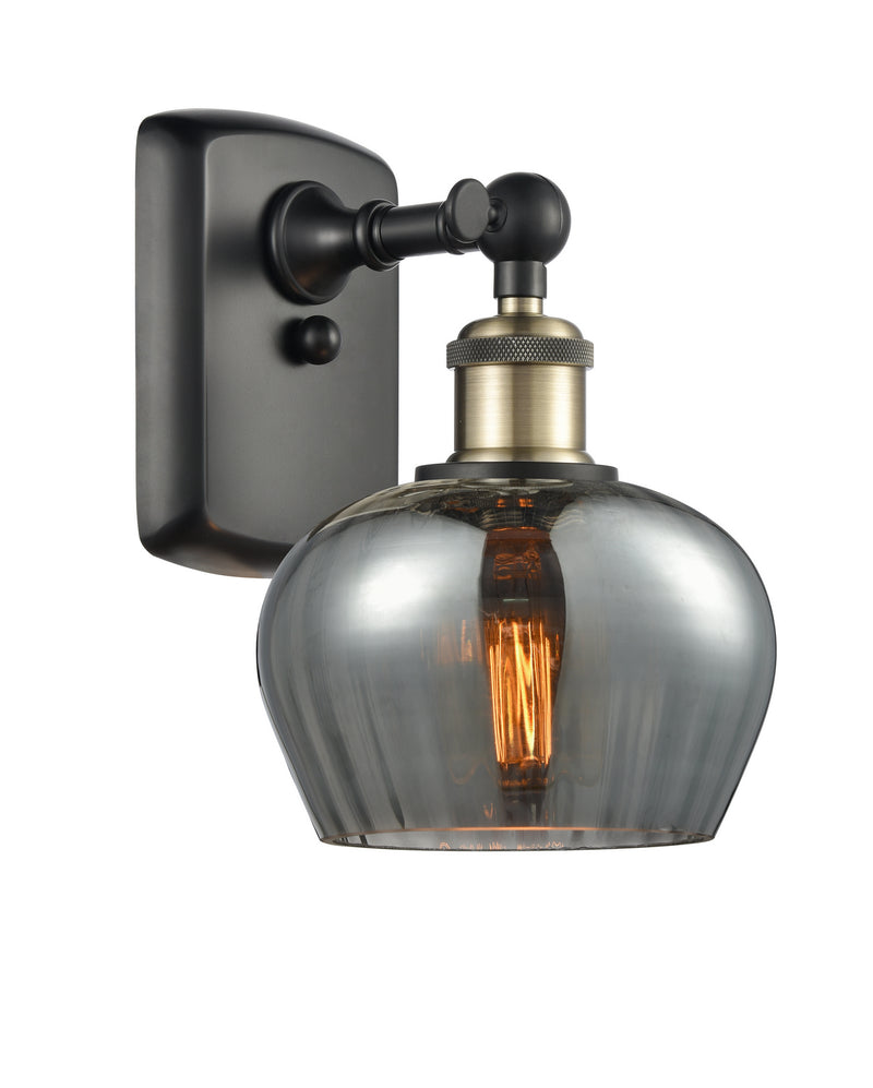 Innovations 516-1W-BAB-G93 One Light Wall Sconce, Black Antique Brass