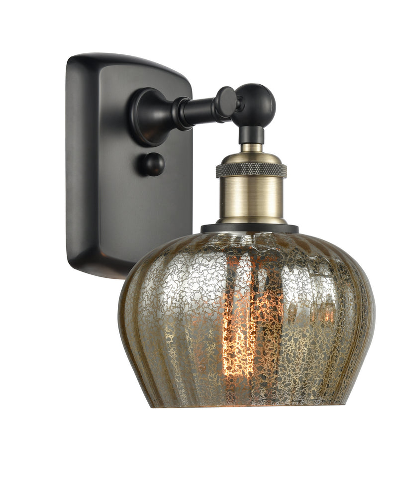 Innovations 516-1W-BAB-G96 One Light Wall Sconce, Black Antique Brass