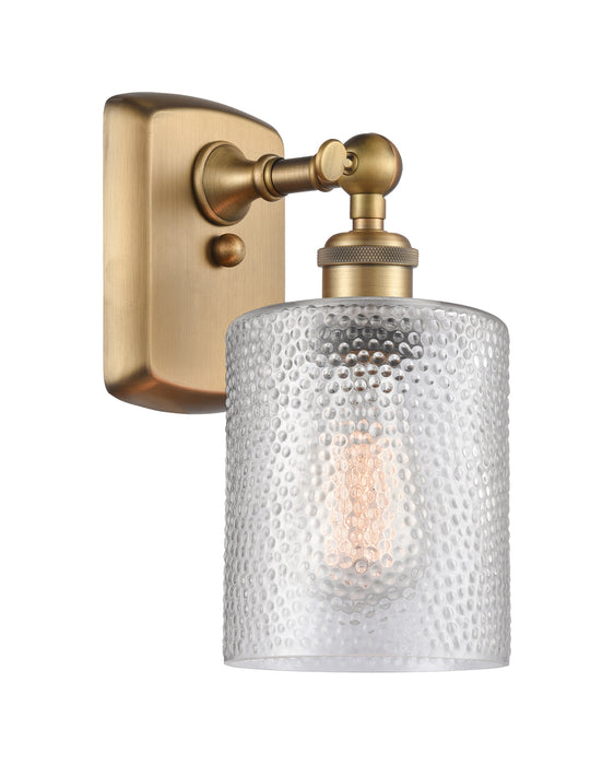 Innovations 516-1W-BB-G112 One Light Wall Sconce, Brushed Brass