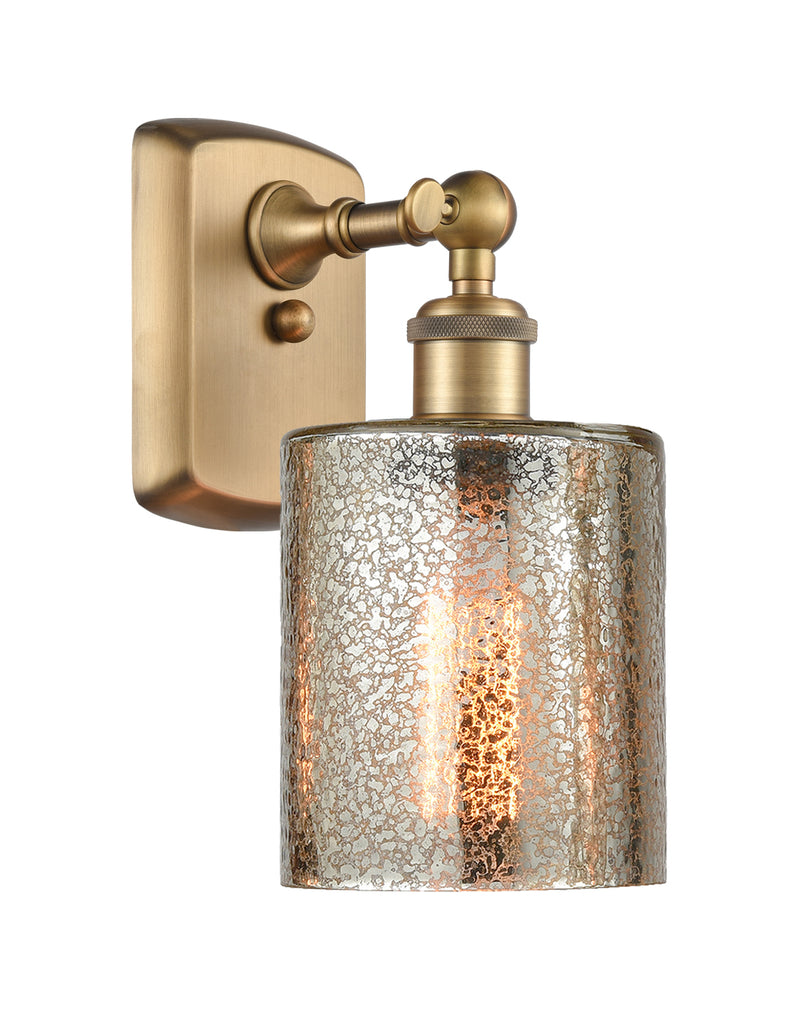 Innovations 516-1W-BB-G116 One Light Wall Sconce, Brushed Brass