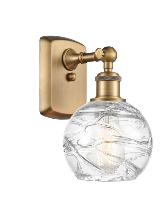 Innovations 516-1W-BB-G1213-6 One Light Wall Sconce, Brushed Brass