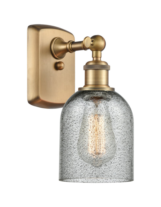 Innovations 516-1W-BB-G257 One Light Wall Sconce, Brushed Brass