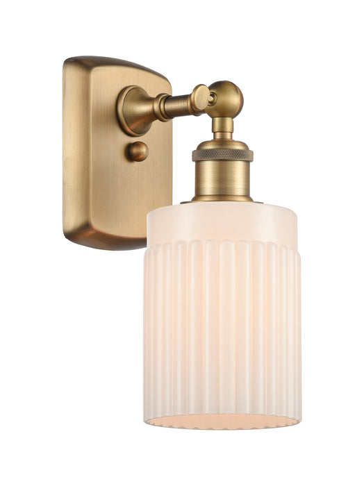 Innovations 516-1W-BB-G341 One Light Wall Sconce, Brushed Brass