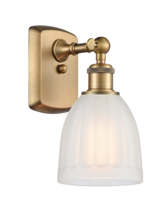 Innovations 516-1W-BB-G441 One Light Wall Sconce, Brushed Brass