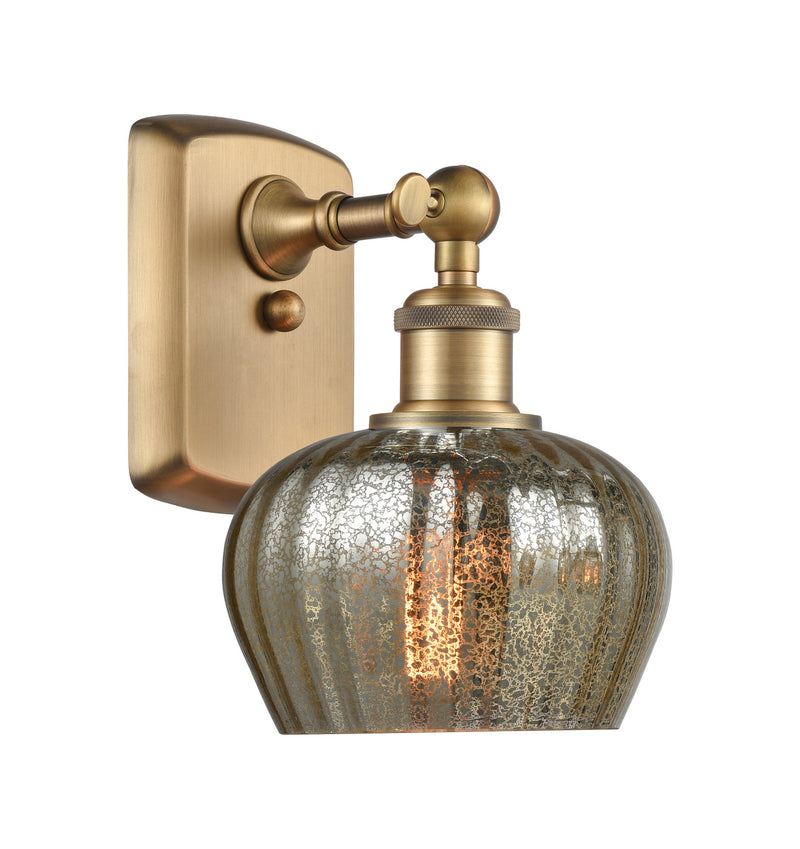 Innovations 516-1W-BB-G96 One Light Wall Sconce, Brushed Brass