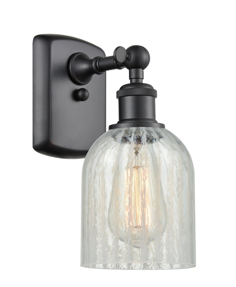 Innovations 516-1W-BK-G2511 One Light Wall Sconce, Matte Black