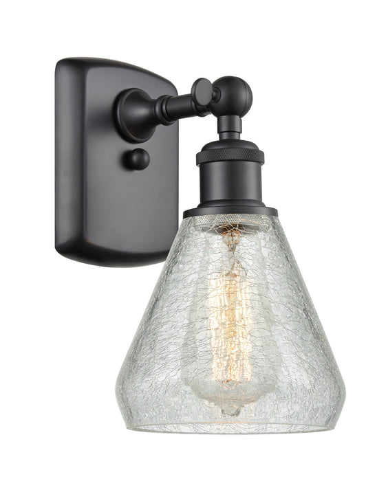 Innovations 516-1W-BK-G275 One Light Wall Sconce, Matte Black