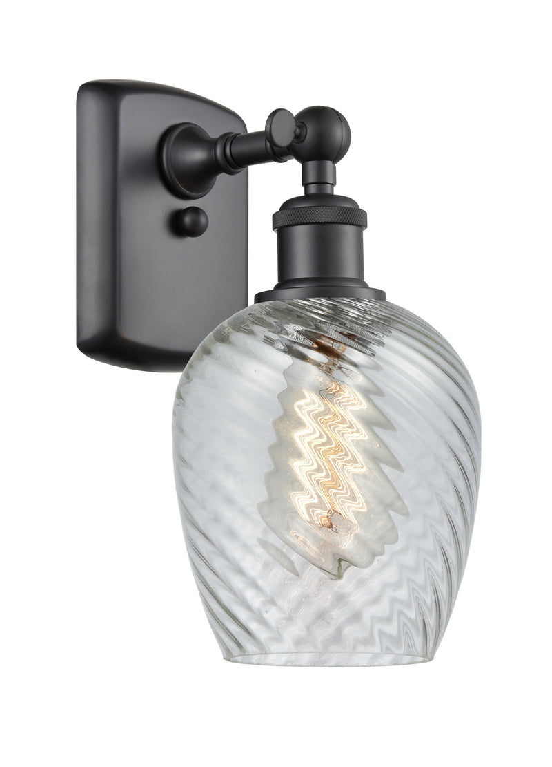 Innovations 516-1W-BK-G292 One Light Wall Sconce, Matte Black