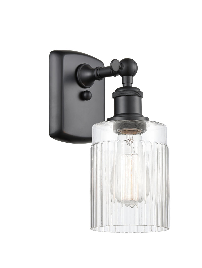Innovations 516-1W-BK-G342 One Light Wall Sconce, Matte Black
