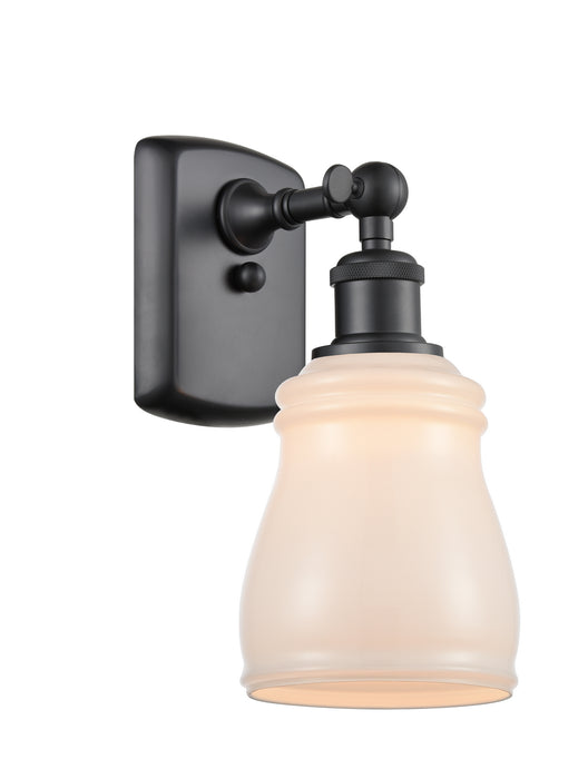 Innovations 516-1W-BK-G391 One Light Wall Sconce, Matte Black