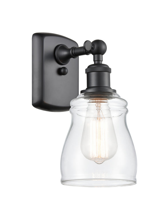 Innovations 516-1W-BK-G392 One Light Wall Sconce, Matte Black