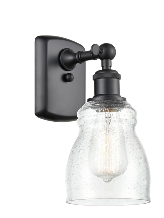 Innovations 516-1W-BK-G394 One Light Wall Sconce, Matte Black