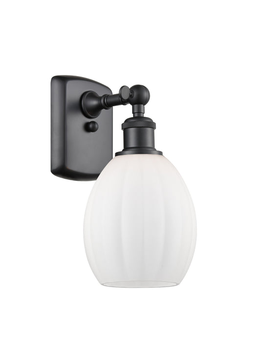Innovations 516-1W-BK-G81 One Light Wall Sconce, Matte Black