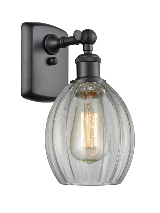 Innovations 516-1W-BK-G82-LED LED Wall Sconce, Matte Black