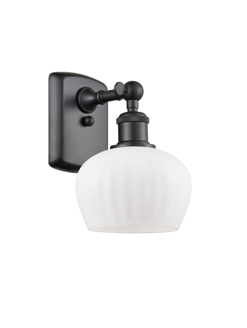 Innovations 516-1W-BK-G91 One Light Wall Sconce, Matte Black