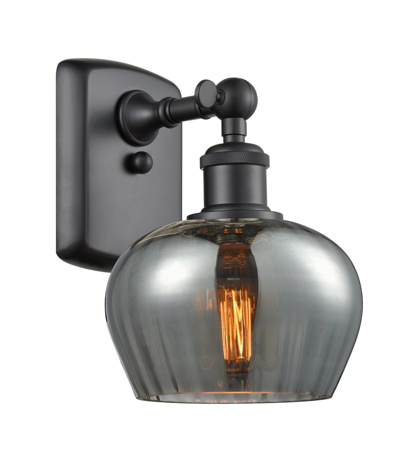 Innovations 516-1W-BK-G93 One Light Wall Sconce, Matte Black