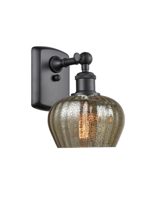 Innovations 516-1W-BK-G96 One Light Wall Sconce, Matte Black